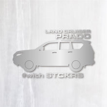 画像をギャラリービューアに読み込む, プラド カッティングステッカー《PRADO》(名入れOK 超防水・防滴 UVカット 屋外使用可 /C116)