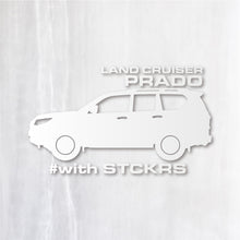 画像をギャラリービューアに読み込む, プラド カッティングステッカー《PRADO》(名入れOK 超防水・防滴 UVカット 屋外使用可 /C116)