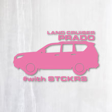 画像をギャラリービューアに読み込む, プラド カッティングステッカー《PRADO》(名入れOK 超防水・防滴 UVカット 屋外使用可 /C116)