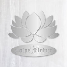 画像をギャラリービューアに読み込む, ロータスフラワー カッティングステッカー《Lotus flower》(超防水・防滴 UVカット 屋外使用可 /C016)
