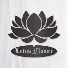 画像をギャラリービューアに読み込む, ロータスフラワー カッティングステッカー《Lotus flower》(超防水・防滴 UVカット 屋外使用可 /C016)