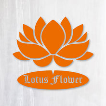 画像をギャラリービューアに読み込む, ロータスフラワー カッティングステッカー《Lotus flower》(超防水・防滴 UVカット 屋外使用可 /C016)