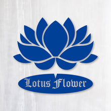 画像をギャラリービューアに読み込む, ロータスフラワー カッティングステッカー《Lotus flower》(超防水・防滴 UVカット 屋外使用可 /C016)