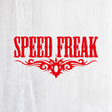 画像をギャラリービューアに読み込む, スピードフリーク カッティングステッカー《SPEED FREAK》(超防水・防滴 UVカット 屋外使用可 /C041)