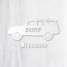 画像をギャラリービューアに読み込む, SURF|カッティングステッカー 名入れOK 超防水・防滴 UVカット 屋外使用可 /C104