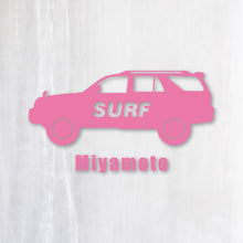 画像をギャラリービューアに読み込む, SURF|カッティングステッカー 名入れOK 超防水・防滴 UVカット 屋外使用可 /C104