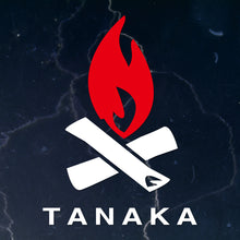 画像をギャラリービューアに読み込む, 焚火 カッティングステッカー《TAKIBI》(名入れOK 超防水・防滴 UVカット 屋外使用可 /C030)