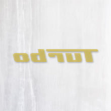 画像をギャラリービューアに読み込む, 反転カッティングステッカー Turbo / 4x4 OFF ROAD(超防水・防滴 UVカット 屋外使用可 /C070)