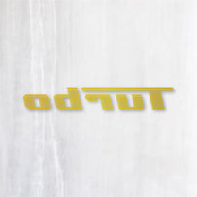 画像をギャラリービューアに読み込む, 反転カッティングステッカー Turbo / 4x4 OFF ROAD(超防水・防滴 UVカット 屋外使用可 /C070)