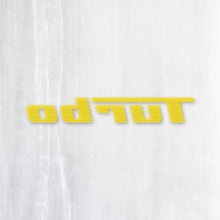 画像をギャラリービューアに読み込む, 反転カッティングステッカー Turbo / 4x4 OFF ROAD(超防水・防滴 UVカット 屋外使用可 /C070)