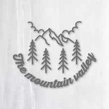 画像をギャラリービューアに読み込む, マウンテンバレー カッティングステッカー《The mountain valley》(超防水・防滴 UVカット 屋外使用可 /C043)