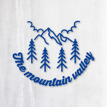 画像をギャラリービューアに読み込む, マウンテンバレー カッティングステッカー《The mountain valley》(超防水・防滴 UVカット 屋外使用可 /C043)