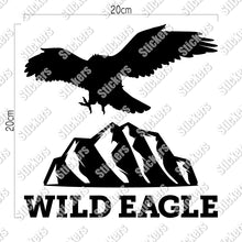 画像をギャラリービューアに読み込む, Wild Eagle ワイルドイーグル|カッティングステッカー 超防水・防滴 UVカット 屋外使用可 /C078