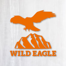 画像をギャラリービューアに読み込む, Wild Eagle ワイルドイーグル|カッティングステッカー 超防水・防滴 UVカット 屋外使用可 /C078