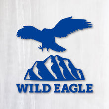 画像をギャラリービューアに読み込む, Wild Eagle ワイルドイーグル|カッティングステッカー 超防水・防滴 UVカット 屋外使用可 /C078