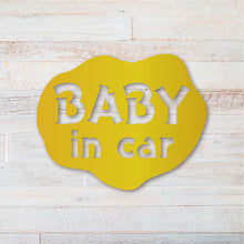 画像をギャラリービューアに読み込む, ゆるかわ カッティングステッカー《BABY IN CAR ベビー・イン・カー / KIDS IN CAR キッズ・イン・カー》(超防水・防滴 UVカット 屋外使用可 /C110)