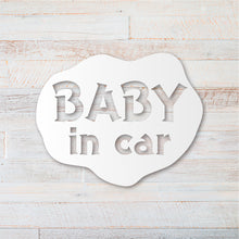 画像をギャラリービューアに読み込む, ゆるかわ カッティングステッカー《BABY IN CAR ベビー・イン・カー / KIDS IN CAR キッズ・イン・カー》(超防水・防滴 UVカット 屋外使用可 /C110)