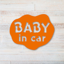 画像をギャラリービューアに読み込む, ゆるかわ カッティングステッカー《BABY IN CAR ベビー・イン・カー / KIDS IN CAR キッズ・イン・カー》(超防水・防滴 UVカット 屋外使用可 /C110)