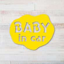 画像をギャラリービューアに読み込む, ゆるかわ カッティングステッカー《BABY IN CAR ベビー・イン・カー / KIDS IN CAR キッズ・イン・カー》(超防水・防滴 UVカット 屋外使用可 /C110)