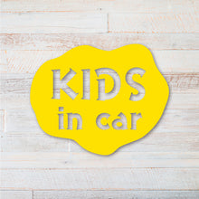 画像をギャラリービューアに読み込む, ゆるかわ カッティングステッカー《BABY IN CAR ベビー・イン・カー / KIDS IN CAR キッズ・イン・カー》(超防水・防滴 UVカット 屋外使用可 /C110)