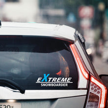 画像をギャラリービューアに読み込む, エクストリーム スノーボーダー カッティングステッカー《EXTREME SNOWBOARDER》(超防水・防滴 UVカット 屋外使用可 /C058)