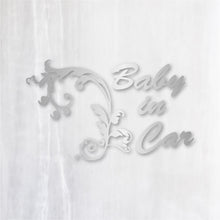 画像をギャラリービューアに読み込む, ヨーロピアンクラシック カッティングステッカー《European Classic BABY IN CAR》(超防水・防滴 UVカット 屋外使用可 /C010)
