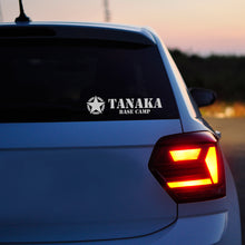 画像をギャラリービューアに読み込む, ベースキャンプ カッティングステッカー《BASE CAMP》(名入れ 超防水・防滴 UVカット 屋外使用可 /C015)