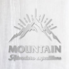 画像をギャラリービューアに読み込む, 山岳探検隊 カッティングステッカー《Mountain Adventure Expeditions》(超防水・防滴 UVカット 屋外使用可 /C039)