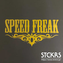 画像をギャラリービューアに読み込む, スピードフリーク カッティングステッカー《SPEED FREAK》(超防水・防滴 UVカット 屋外使用可 /C041)