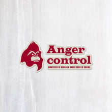 画像をギャラリービューアに読み込む, アンガーコントロール シールステッカー《Anger control》（超防水・防滴 UVカット 屋外使用可 /S149）
