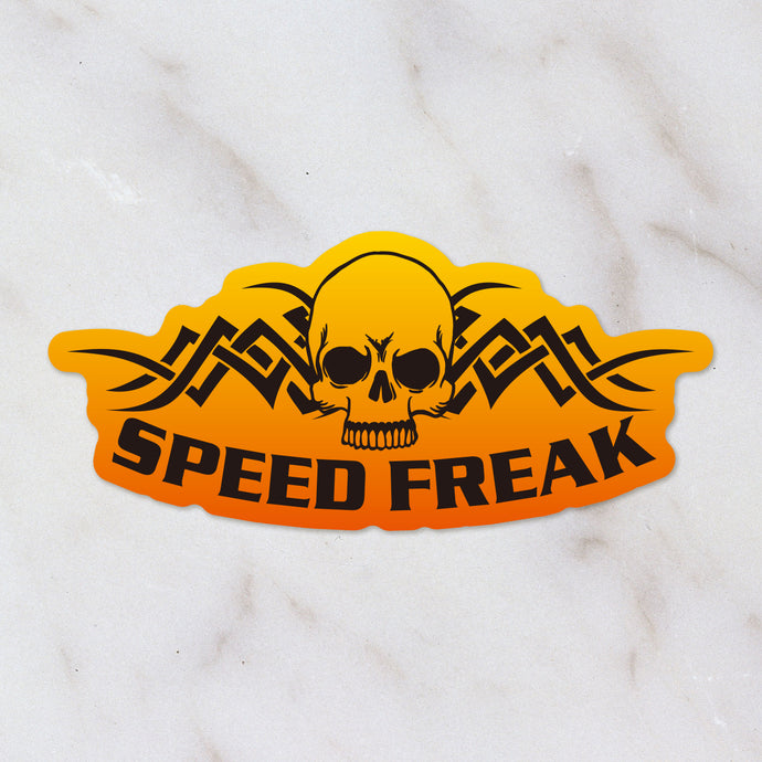 スピードフリーク シールステッカー《SPEED FREAK》（超防水・防滴 UVカット 屋外使用可 /S098）