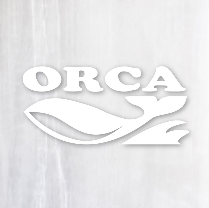 オルカ カッティングステッカー《ORCA》（超防水・防滴 UVカット 屋外使用可 /C060）