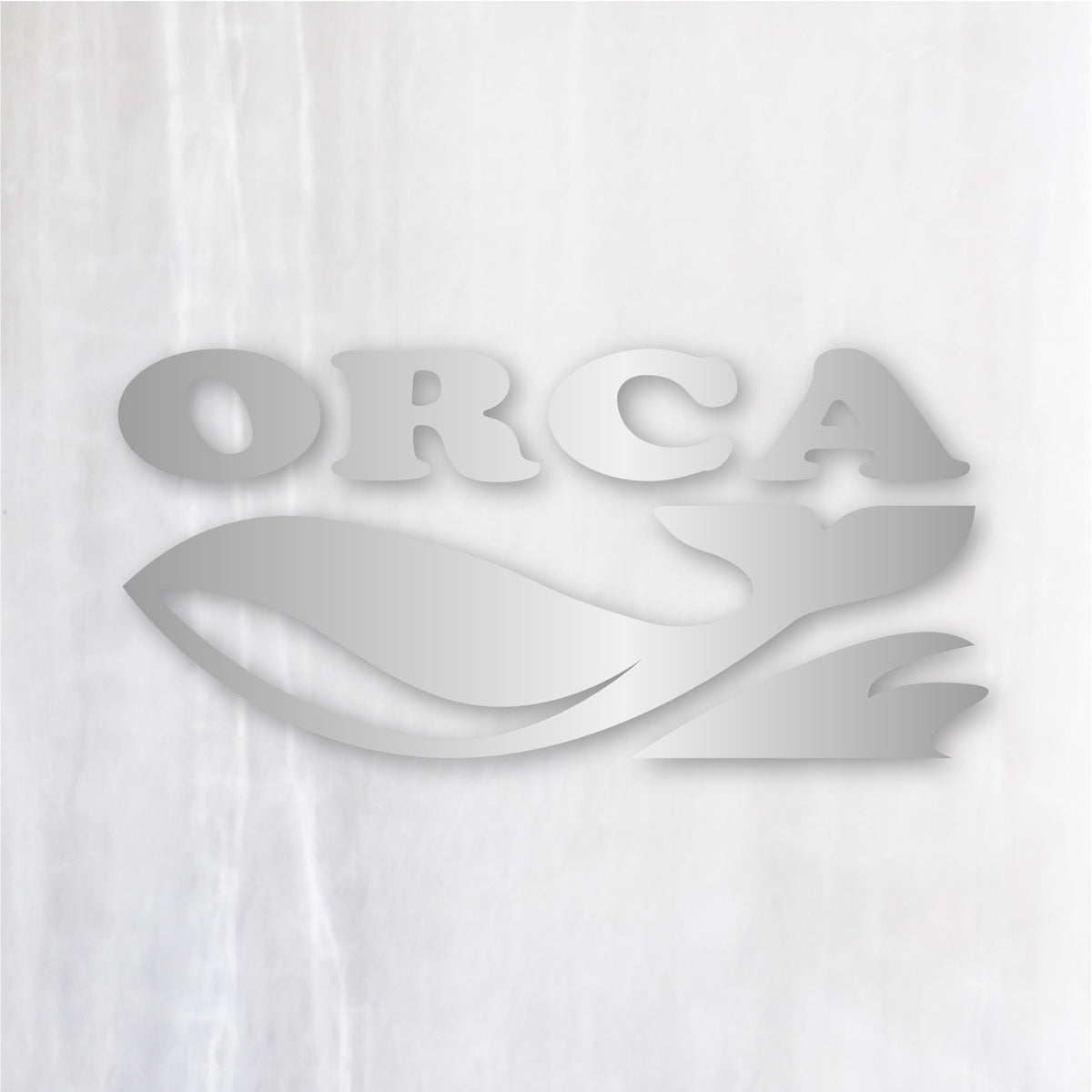 オルカ《ORCA》カッティングステッカー シルバー