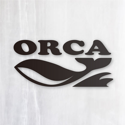 オルカ《ORCA》カッティングステッカー つや消しブラック