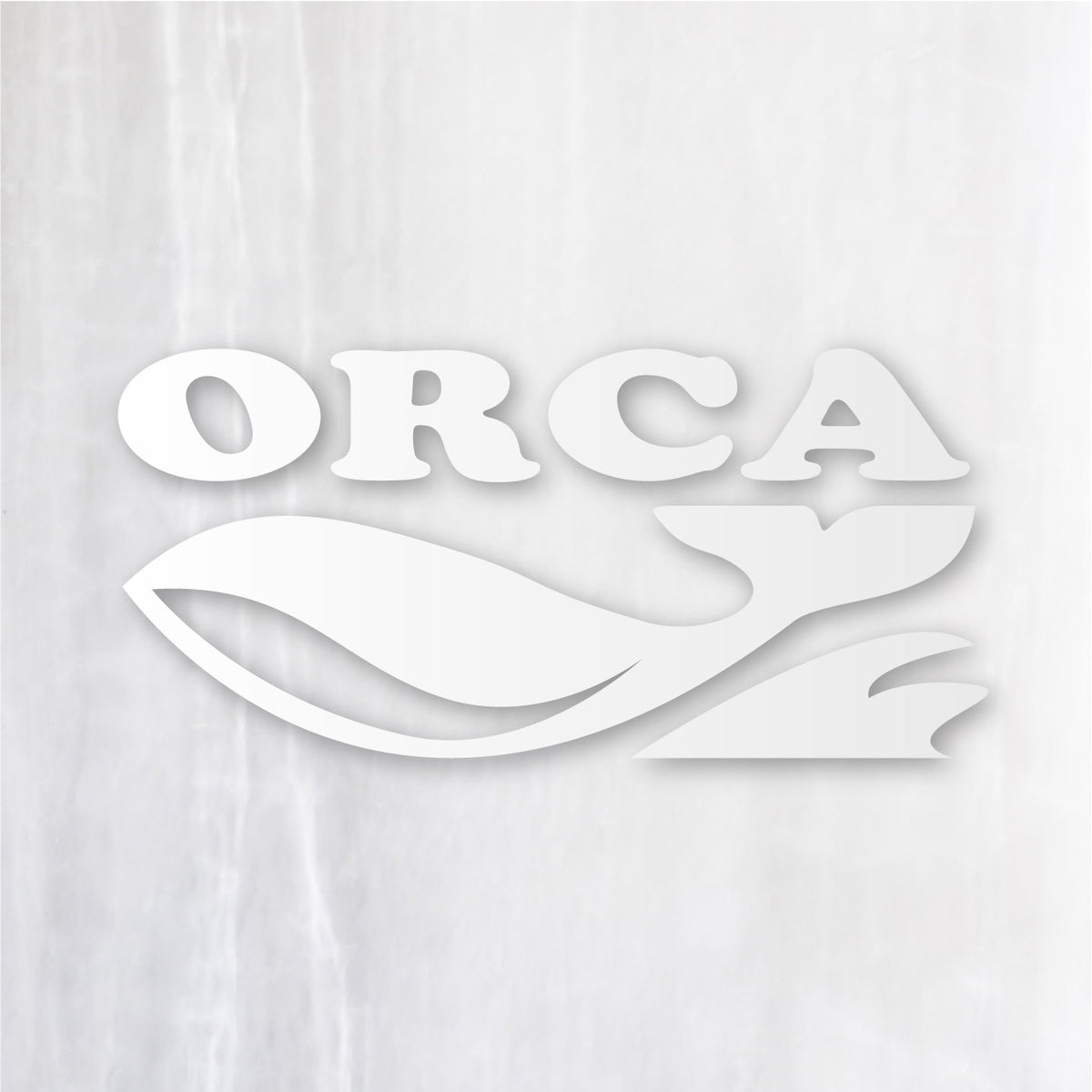 オルカ《ORCA》カッティングステッカー つや消しホワイト