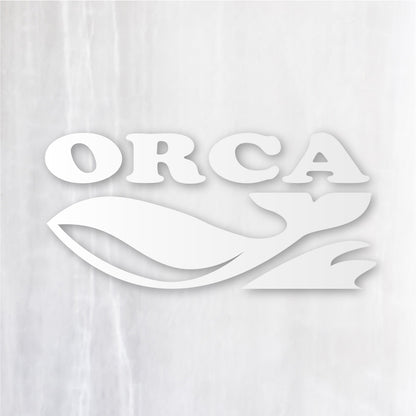 オルカ《ORCA》カッティングステッカー つや消しホワイト