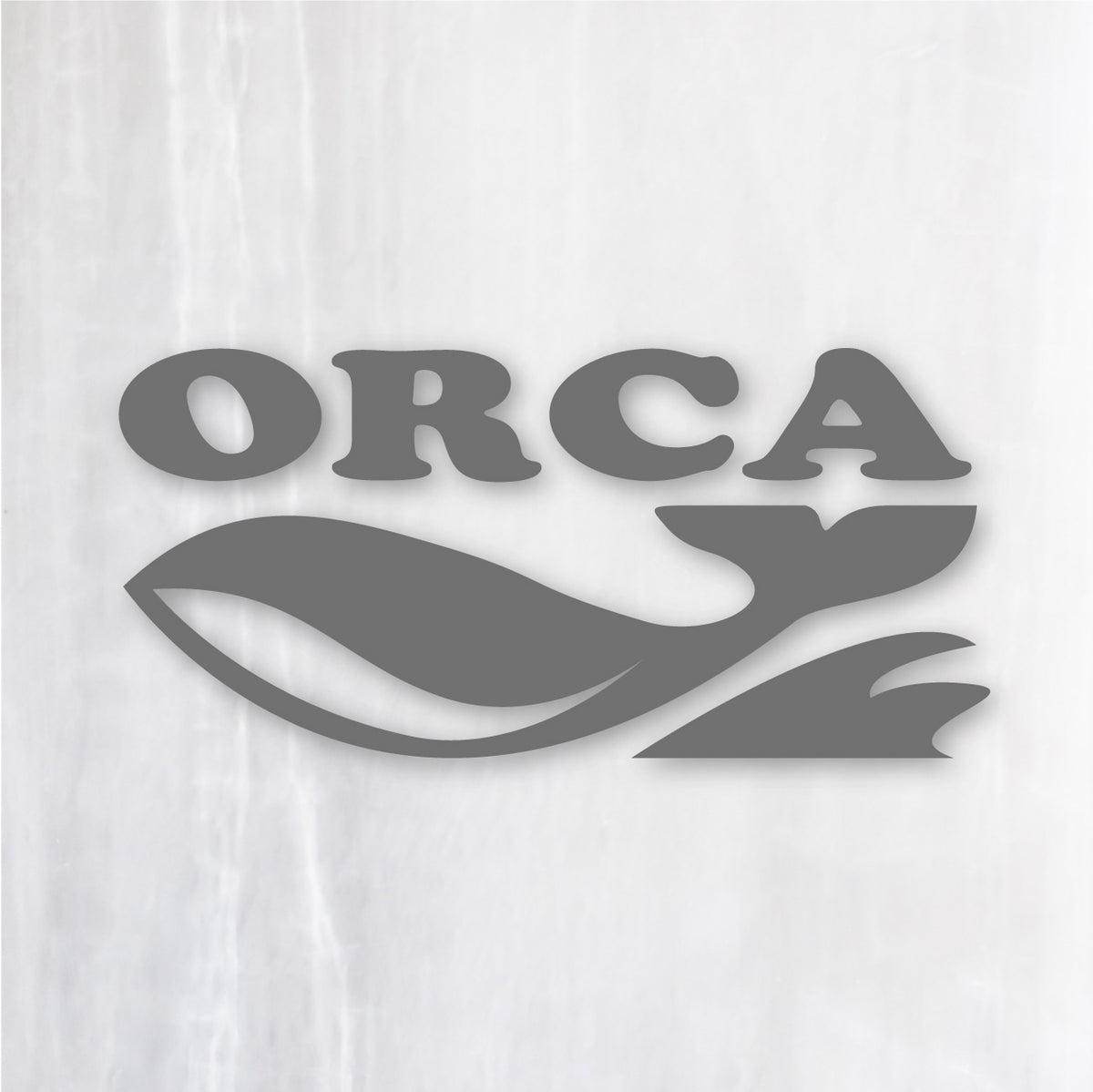 オルカ《ORCA》カッティングステッカー グレー