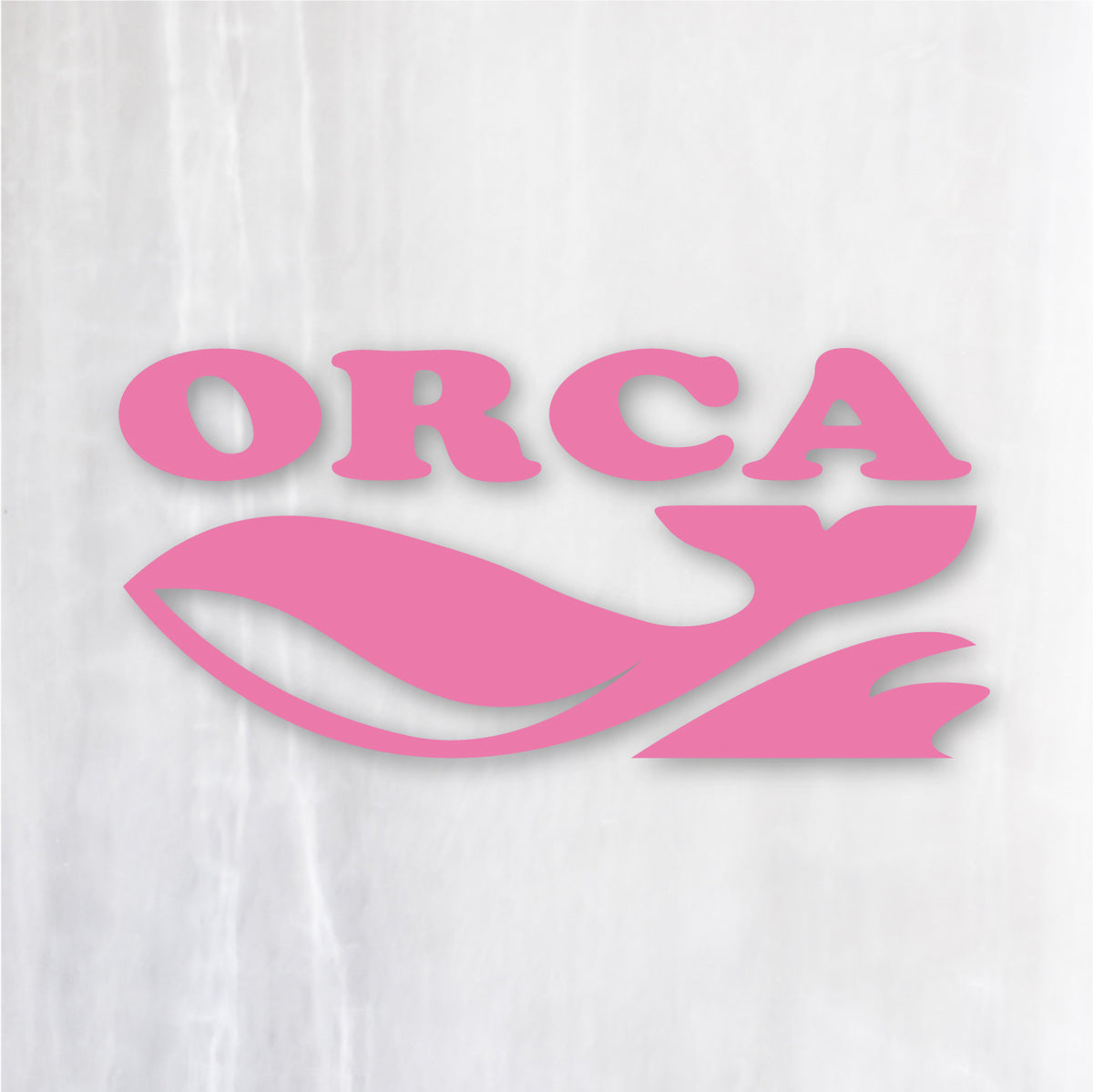オルカ《ORCA》カッティングステッカー ピンク