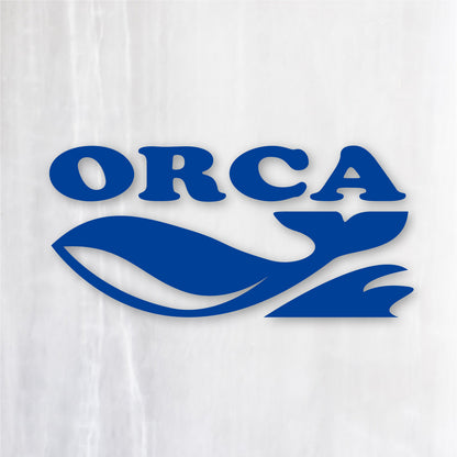 オルカ《ORCA》カッティングステッカー ブルー