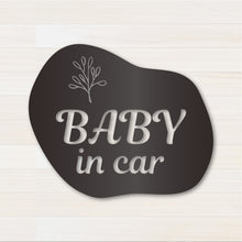 画像をギャラリービューアに読み込む, シンプル カッティングステッカー《BABY IN CAR ベビー・イン・カー / KIDS IN CAR キッズ・イン・カー》（超防水・防滴 UVカット 屋外使用可 /C112）
