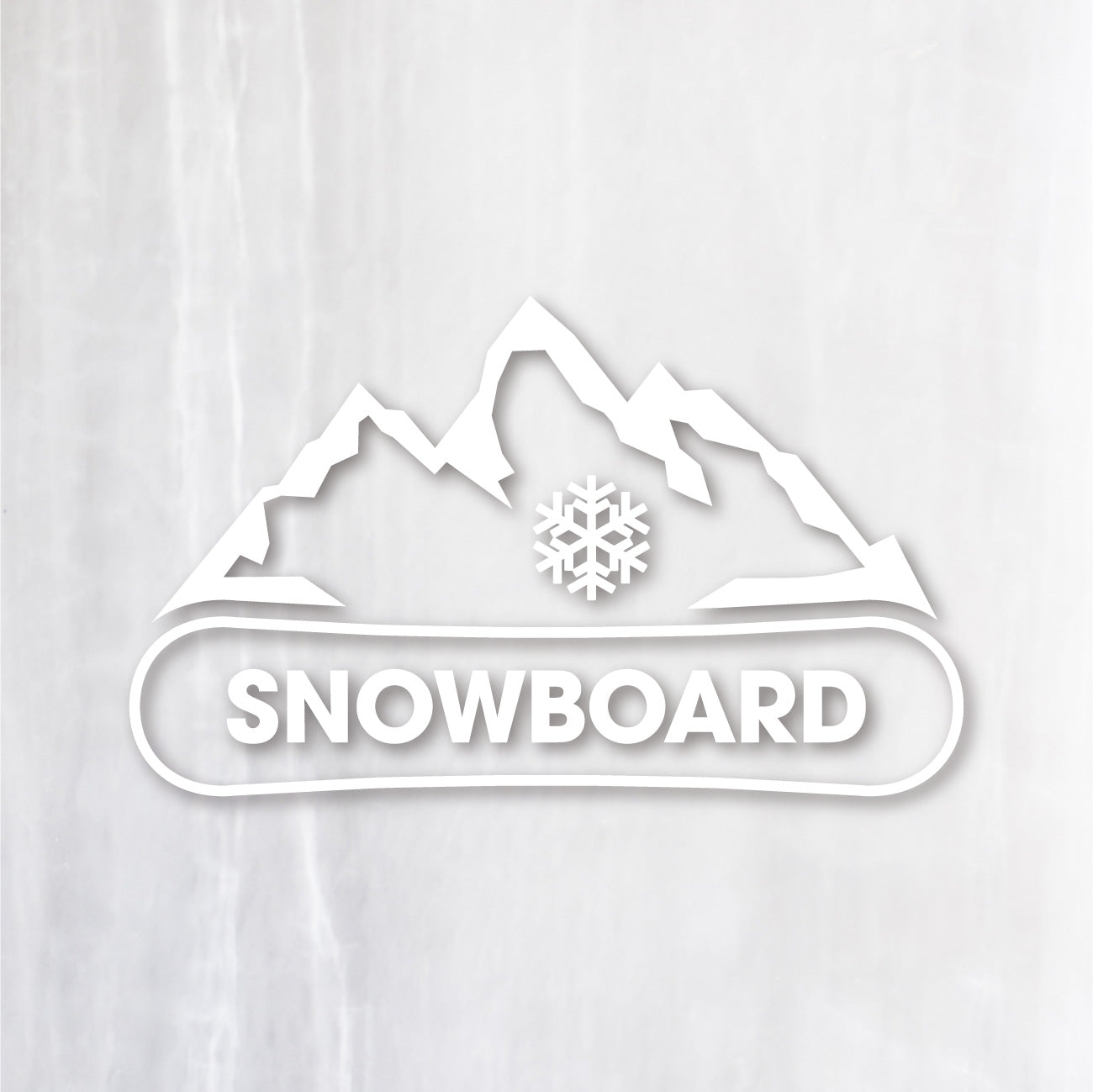 ファーストチルドレン ステッカー スノーボード Mountain Snowboard マウンテン スノーボード｜カッティング