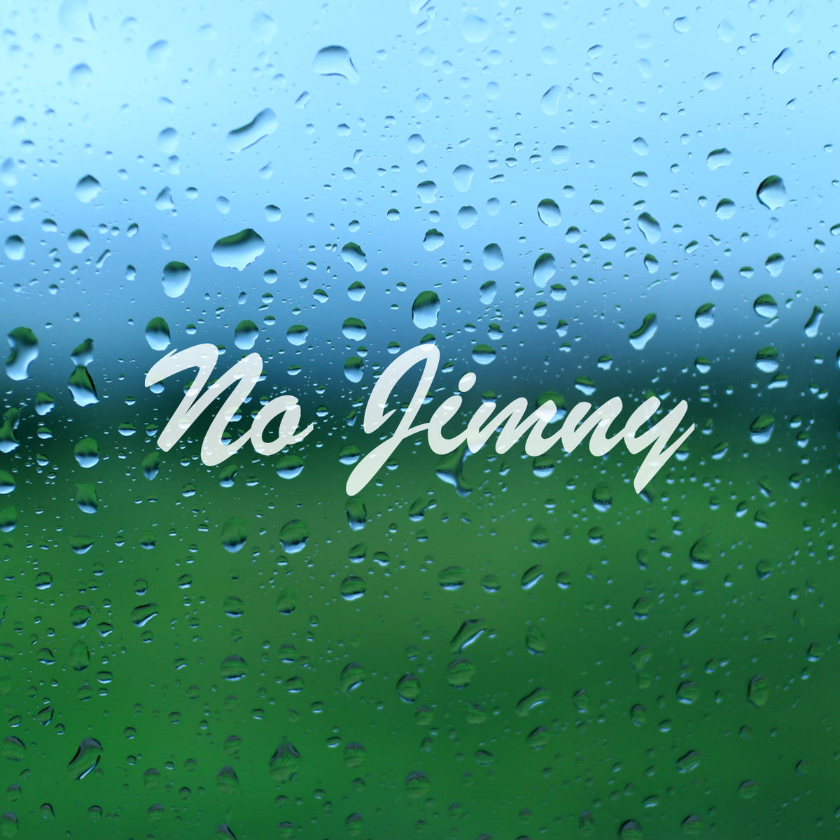 ジムニー《No Jimny, No Life》カッティングステッカー ホワイト