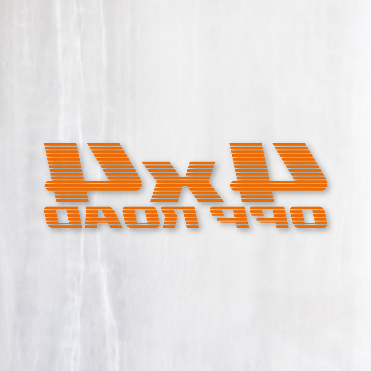 反転 Turbo / 4x4 OFF ROAD カッティングステッカー