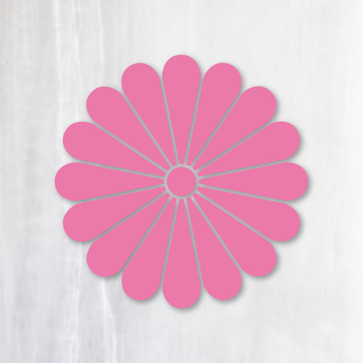 菊花紋章 カッティングステッカー ピンク