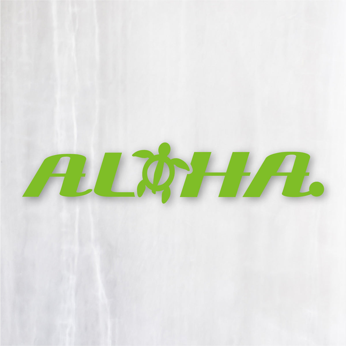 アロハ《ALOHA》カッティングステッカー マスカット