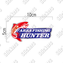画像をギャラリービューアに読み込む, エリアフィッシングハンター シールステッカー《AREA FISHING HUNTER》（超防水・防滴 UVカット 屋外使用可 /S116）

