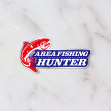 画像をギャラリービューアに読み込む, エリアフィッシングハンター シールステッカー《AREA FISHING HUNTER》（超防水・防滴 UVカット 屋外使用可 /S116）
