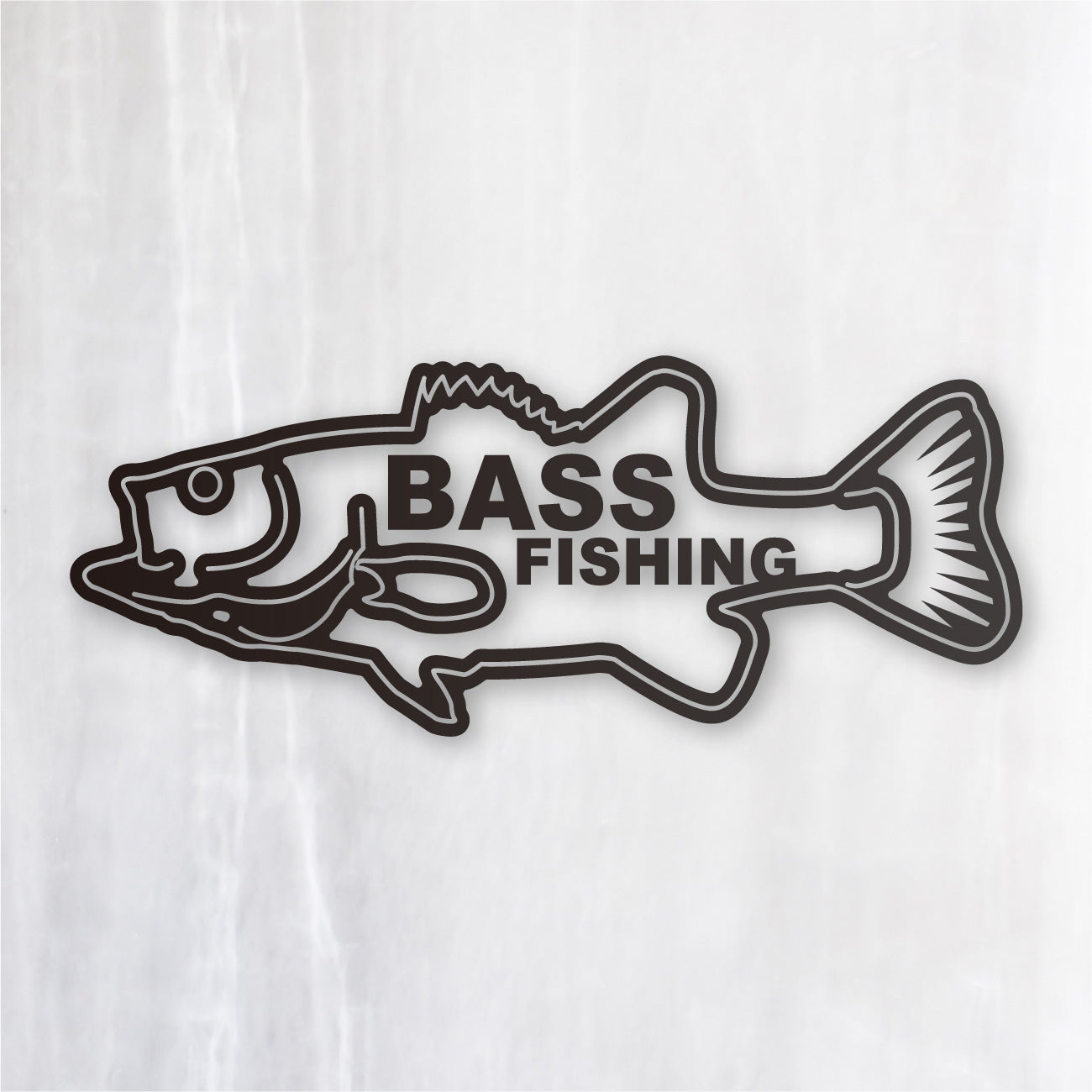 BASS バスフィッシング　パッチ ステッカー　old tackle 71859b8847a68c43b92470b83a2ba1