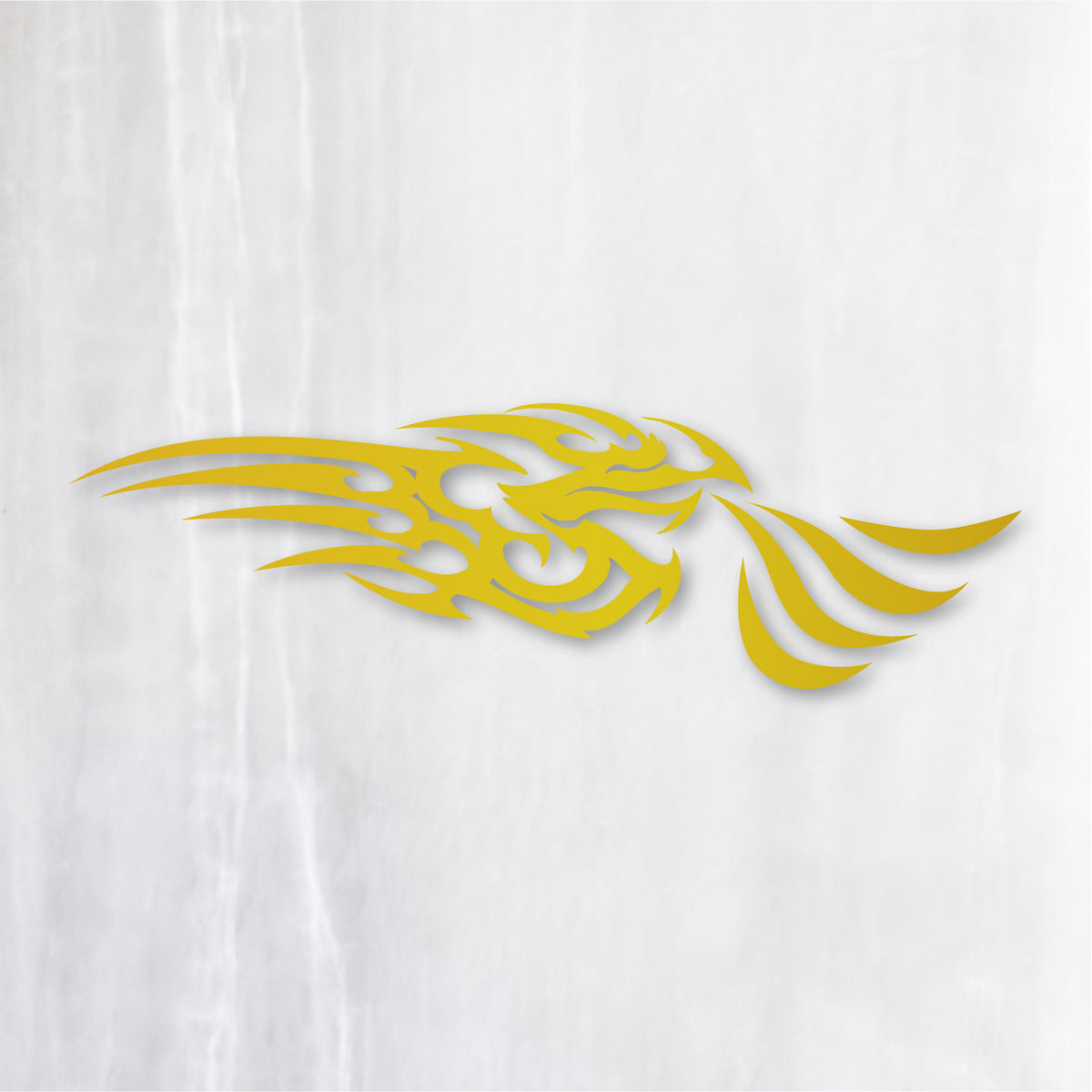 トライバルドラゴン《Tribal Dragon》カッティングステッカー ゴールド