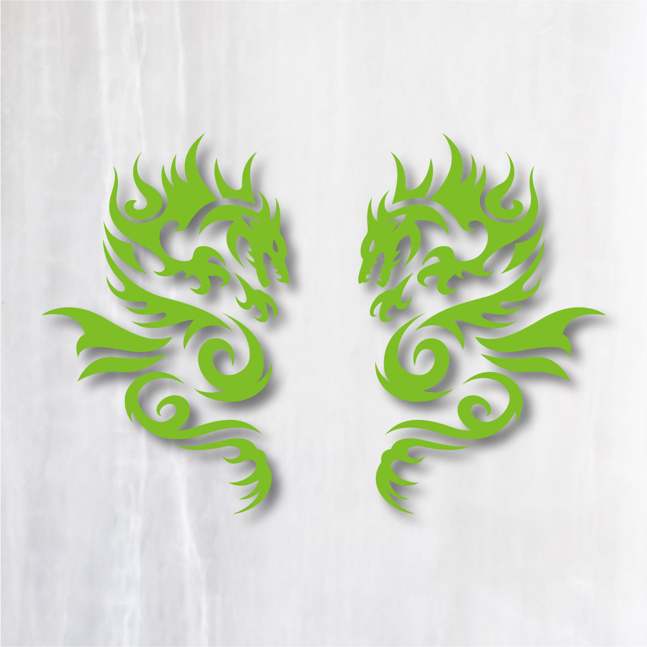 Tribal Dragons トライバルドラゴン反転セット カッティングステッカー
